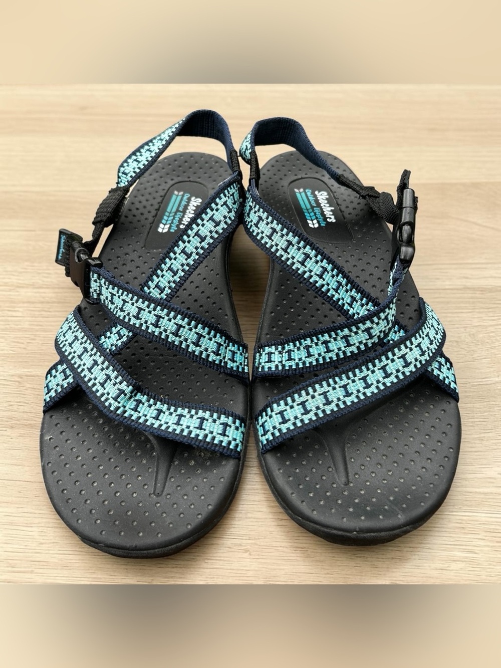 Skechers Women's Reggae-Irie Mon sport sandals, Sz 7
